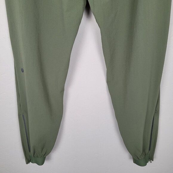 Lululemon Run State Jogger Green Twill Ripstop Size L - Picture 7 of 16